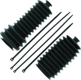 Black corrugated bellows and toothed belt for Can-Am Commander tie rod assembly