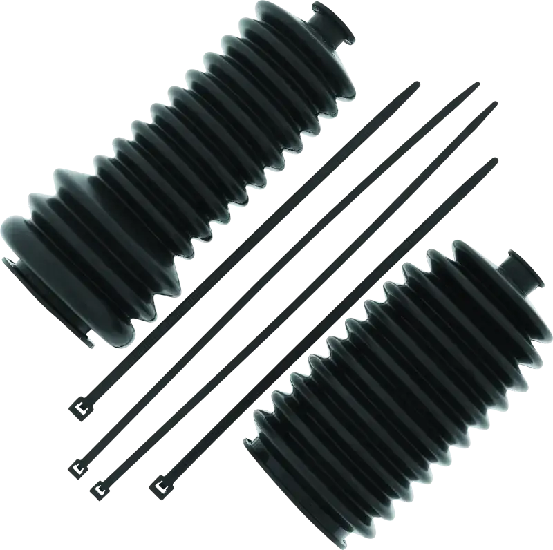 QuadBoss 2013 Can-Am Commander 1000 (02) Steering Rack Tie Rod Assembly Kit - Replacement Race Boot - Suspension