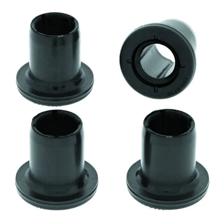 Four black bushings from the QuadBoss Polaris Brutus lower A-arm bushing kit