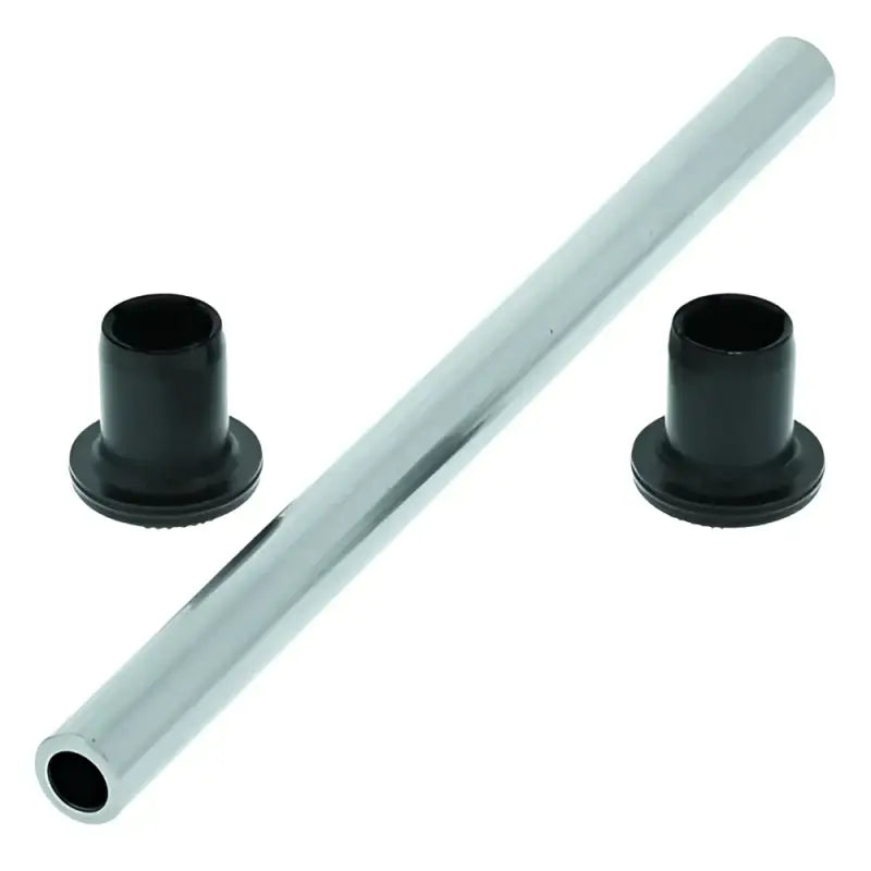 Silver metal tube with black bushings for Polaris Brutus upper A-arm kit upgrade