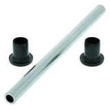 Silver metal tube with black bushings for Polaris Brutus upper A-arm kit upgrade