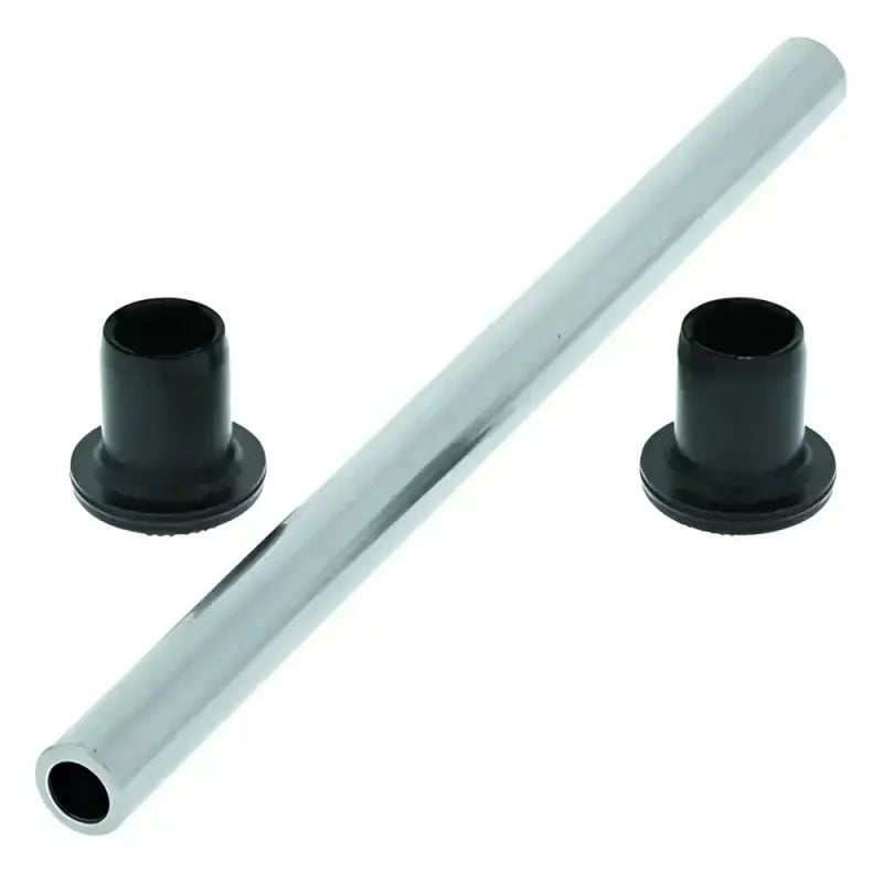 Silver metal tube with black bushings for Polaris Brutus upper A-arm kit upgrade