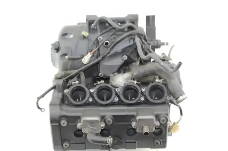 Used motorcycle engine block with exposed intake ports for QuadBoss 2016 Yamaha YFM700 Grizzly fuel pump module