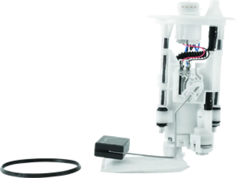 White fuel pump module for Yamaha YFM700 Grizzly with wiring and float arm