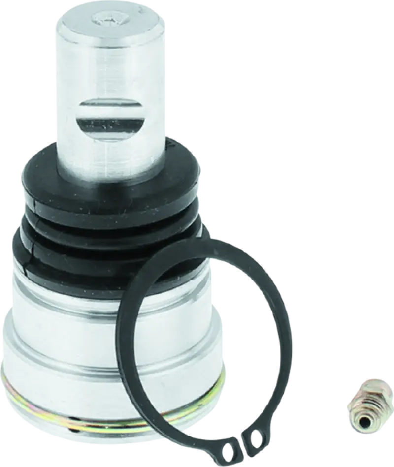 Silver and black mechanical part from QuadBoss Polaris General ball joint kit