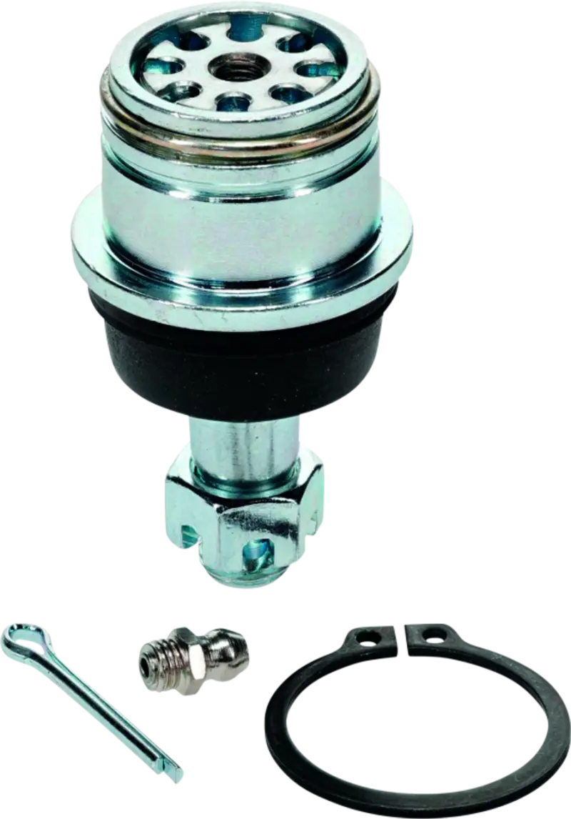 Shiny metal ball joint with accessories for Polaris General heavy-duty ball joint kit