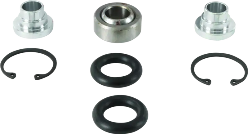 Assorted mechanical components of Polaris RZR QuadBoss 21-22 lower shock bearing assembly