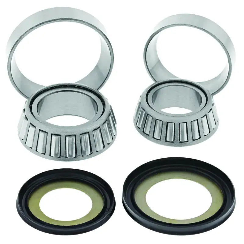 QuadBoss 84-87 Kawasaki KXT250A Tecate Taper Steering Bearing Kit - Engine Components