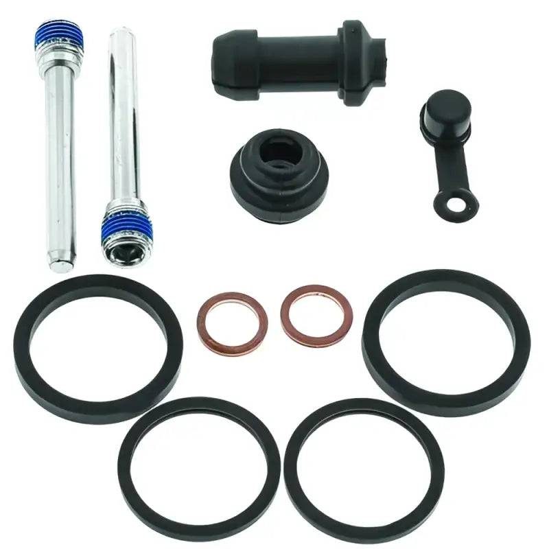Motorcycle brake caliper rebuild kit for Honda ATC250R with sintered brake pad upgrade