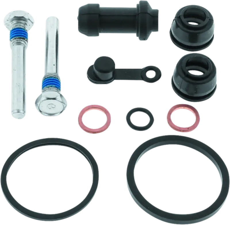 QuadBoss 86-87 Honda ATC200X Front Caliper Rebuild Kit - 414585 - Brakes Rotors & Pads