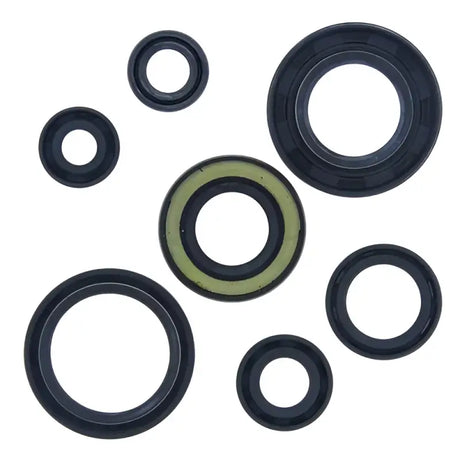Assorted black and yellow oil seals for Yamaha YFS200 Blaster oil seal set