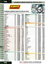 QuadBoss 89-04 Yamaha YFA-1 Breeze 125 Rear ATV Wheel Bearing & Seal Kit - 413352 - Engine Components