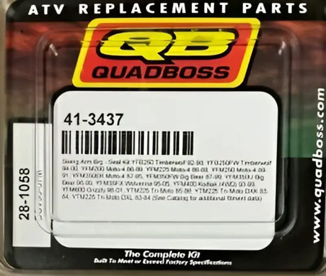 QuadBoss 92-98 Yamaha YFB250 Timberwolf 2x4 Swingarm Repair Kit - 413437 - Suspension