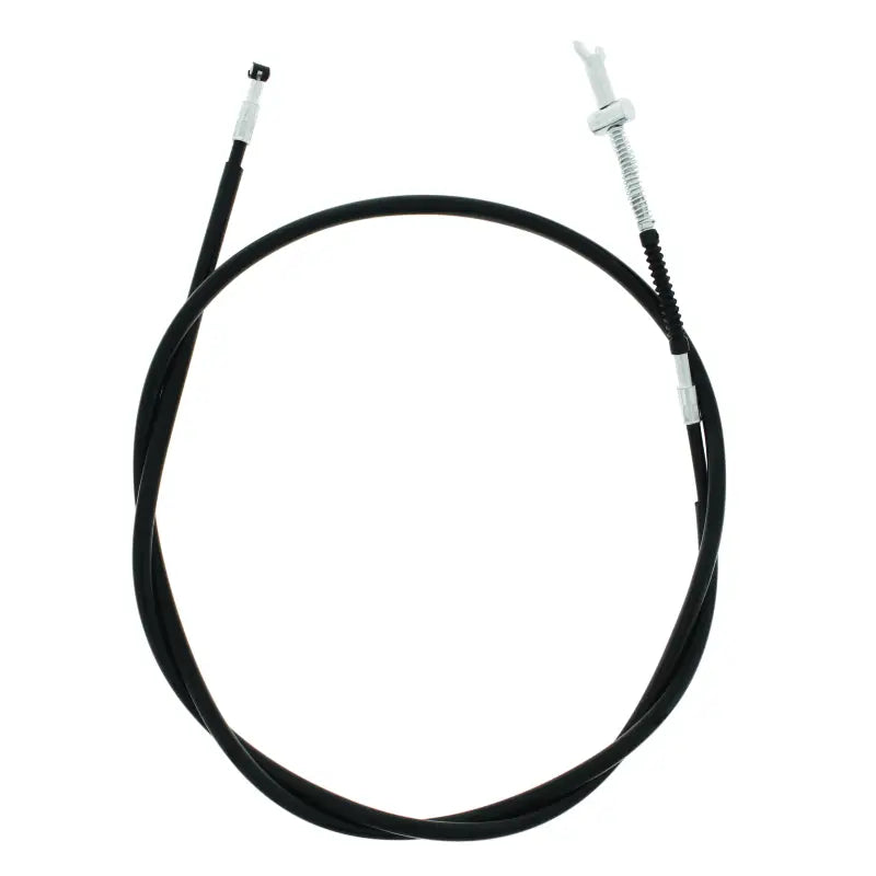Black cable with metal ends.