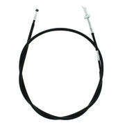 Black cable with metal ends.