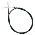 QuadBoss 93-99 Kawasaki KLF400 Bayou 4x4 Rear Hand Brake Cable - RV and Auto Parts