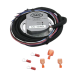 Yamaha YFB250 Timberwolf ignition module with wiring harness and terminal connectors