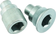Metal threaded plugs for Honda TRX250 FourTrax Recon swingarm bolt kit