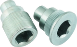 Metal threaded plugs for Honda TRX250 FourTrax Recon swingarm bolt kit