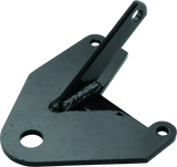 Black metal mounting bracket for Honda TRX250 FourTrax Recon ATV winch setup