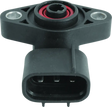 Black plastic sensor with mounting flanges for Honda TRX450ES FourTrax Foreman shift angle sensor