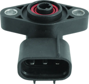 Black plastic sensor with mounting flanges for Honda TRX450ES FourTrax Foreman shift angle sensor