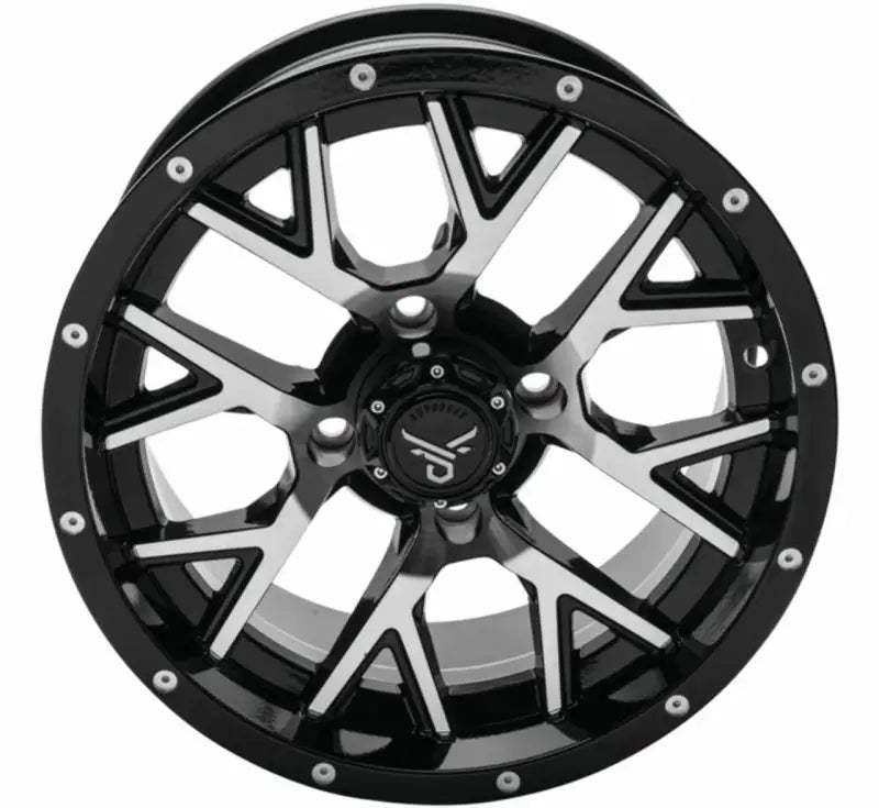 QuadBoss Barbwire 14X7 - 4 + 3 - 4/156 - Machined - 608574 - Wheels