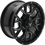 QuadBoss Barbwire 14X7 - 5 + 2 - 4/110 - Milled - 608573 - Wheels