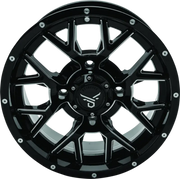 QuadBoss Barbwire 14X7 - 5 + 2 - 4/110 - Milled - 608573 - Wheels