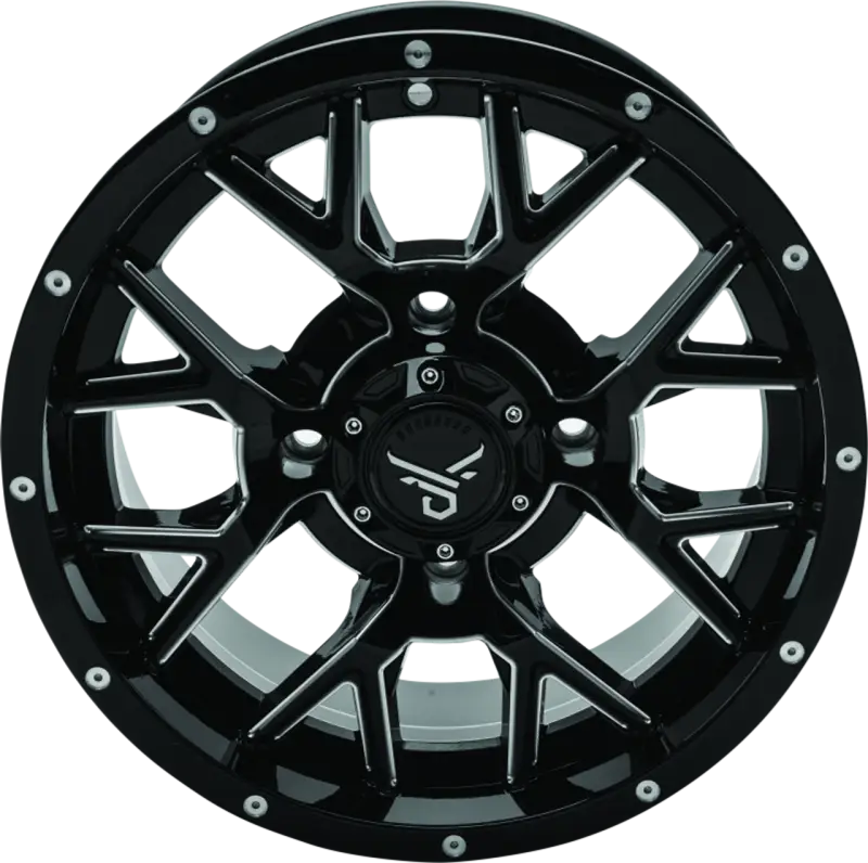 QuadBoss Barbwire 14X7 - 5 + 2 - 4/110 - Milled - 608573 - Wheels