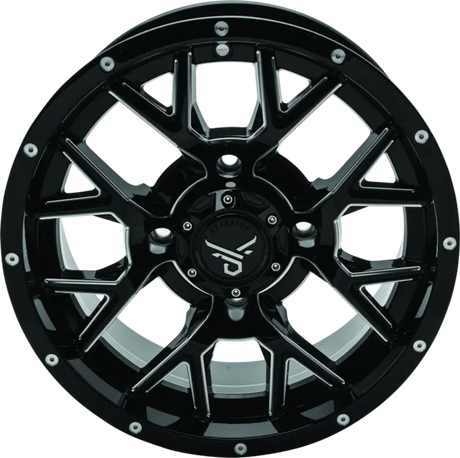QuadBoss Barbwire 14X7 - 5 + 2 - 4/110 - Milled - 608573 - Wheels