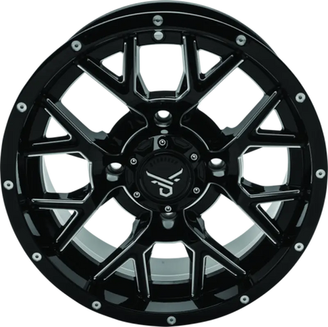 QuadBoss Barbwire 14X7 - 5 + 2 - 4/110 - Milled - 608573 - Wheels