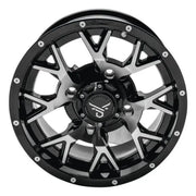 QuadBoss Barbwire 15X7 - 4 + 3 - 4/156 - Machined - 608578 - Wheels