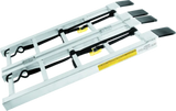 QuadBoss Bifold Ramp 41x81 - 560051, durable aluminum ramp, folded for easy storage, suitable for ATV and UTV loading.