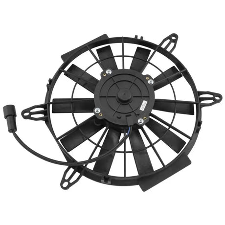 Black electric radiator fan from QuadBoss Cooling Fan Qb - 463743 for cooling
