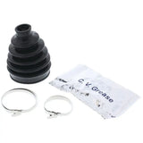 Black rubber QuadBoss CV boot kit for RV parts & accessories repair