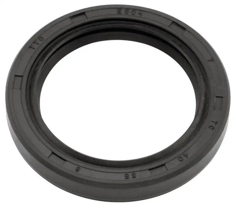 Circular black oil seal with double lip design, 46x68x8 size for QuadBoss Double Lip Seal