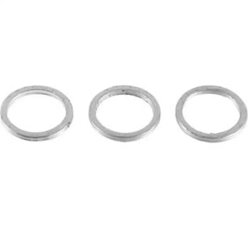Silver metal rings from QuadBoss Exhaust Gasket Kit for reliable quadboss exhaust repair