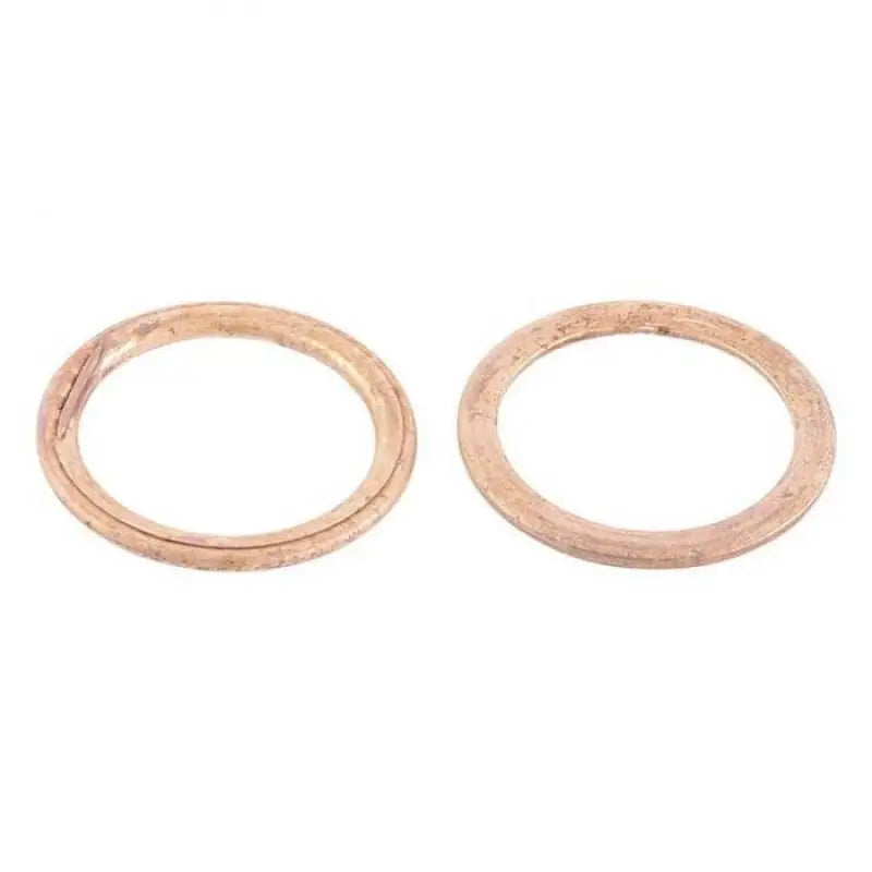 Copper sealing washers from the QuadBoss Exhaust Gasket Kit for good exhaust seal