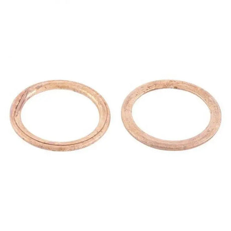 Copper sealing washers from the QuadBoss Exhaust Gasket Kit for good exhaust seal