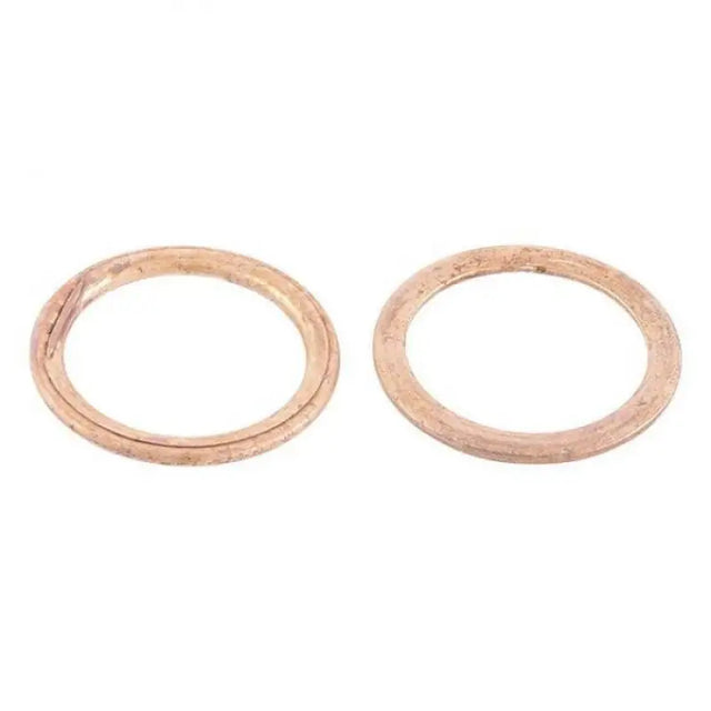 Copper sealing washers from the QuadBoss Exhaust Gasket Kit for good exhaust seal