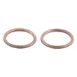 Copper sealing rings from QuadBoss Exhaust Gasket Kit for a perfect exhaust gasket fit