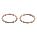 Copper sealing rings from QuadBoss exhaust gasket kit for better exhaust performance