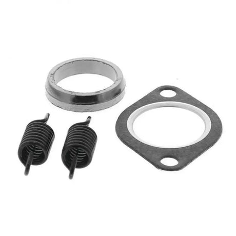 Motorcycle exhaust components with QuadBoss Exhaust Gasket Kit for quadboss exhaust replacement