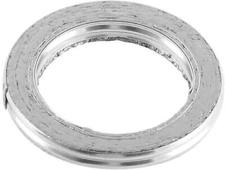 Crushed metal exhaust gasket from QuadBoss Exhaust Gasket Kit for reliable seal