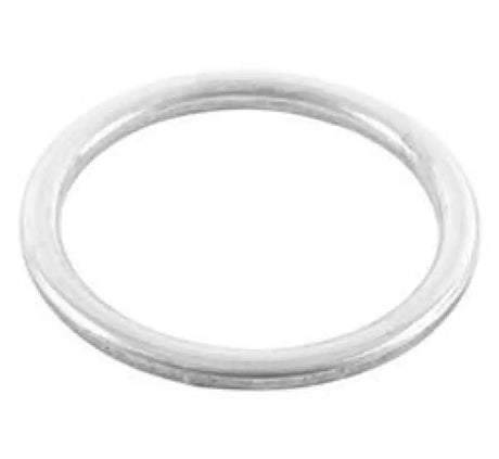 Silver metal ring from QuadBoss Exhaust Gasket Kit for exhaust gasket replacement