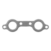 Metal gasket with circular openings from QuadBoss Exhaust Gasket Kit for exhaust repair
