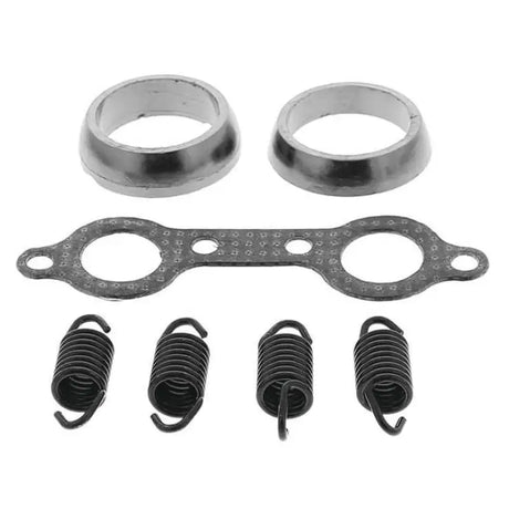 QuadBoss exhaust gasket kit with motorcycle exhaust hardware for easy installation