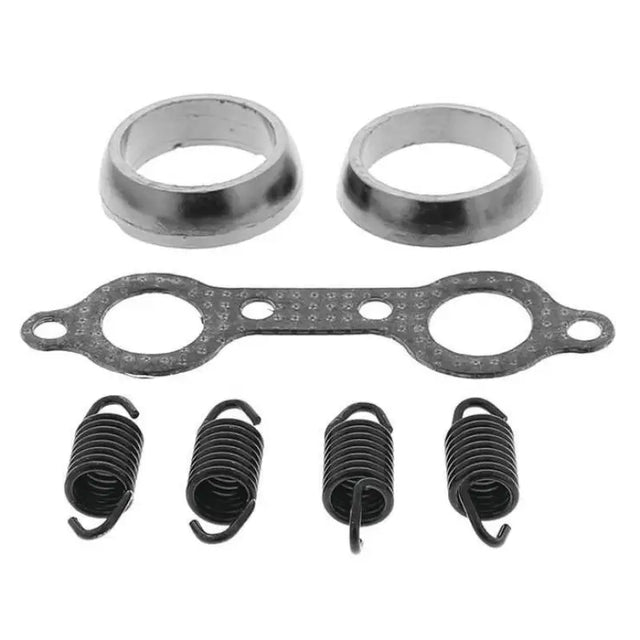 QuadBoss exhaust gasket kit with motorcycle exhaust hardware for easy installation