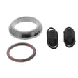 Motorcycle exhaust hardware with QuadBoss Exhaust Gasket Kit 568967 for best fit